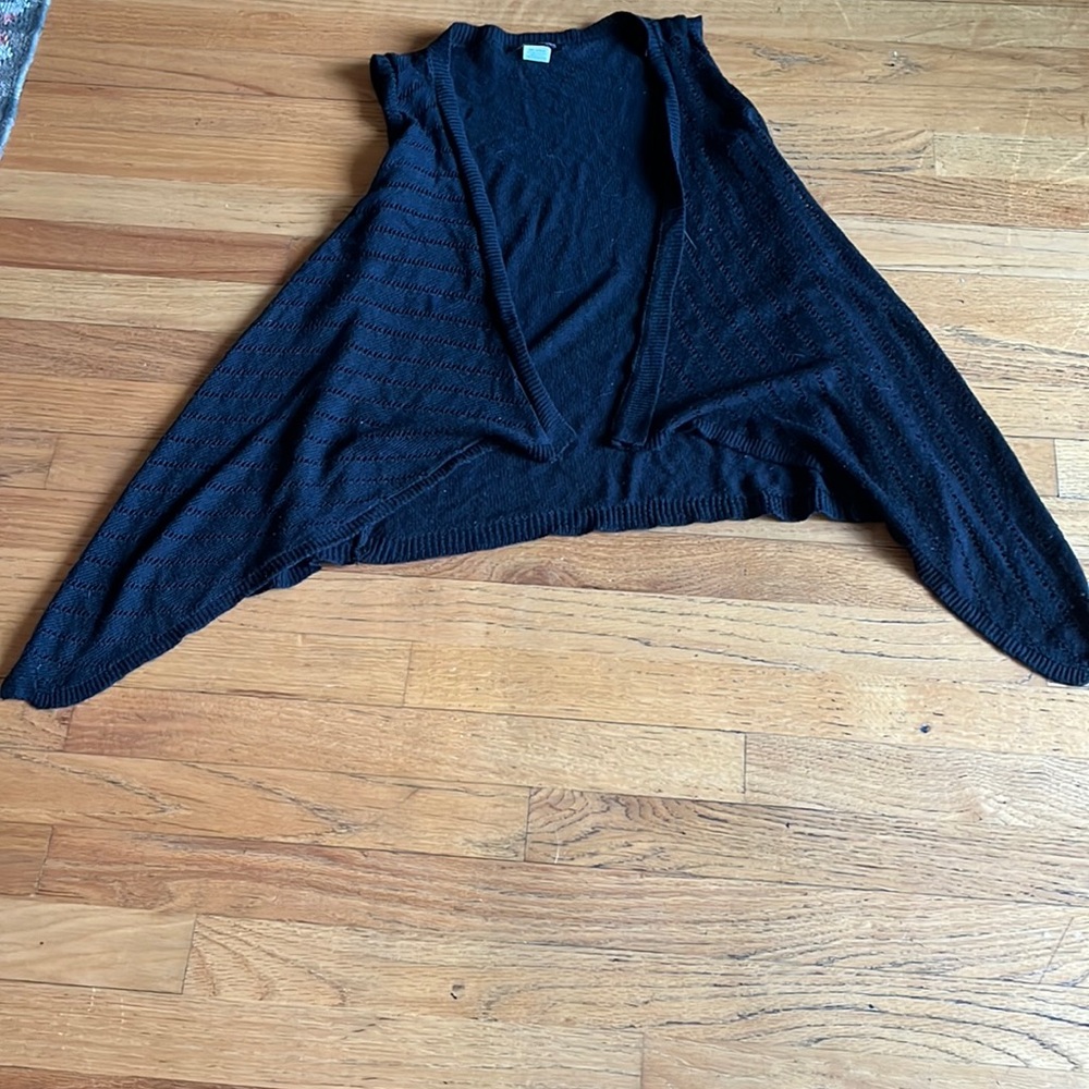 Black sweater project cover up  sweater